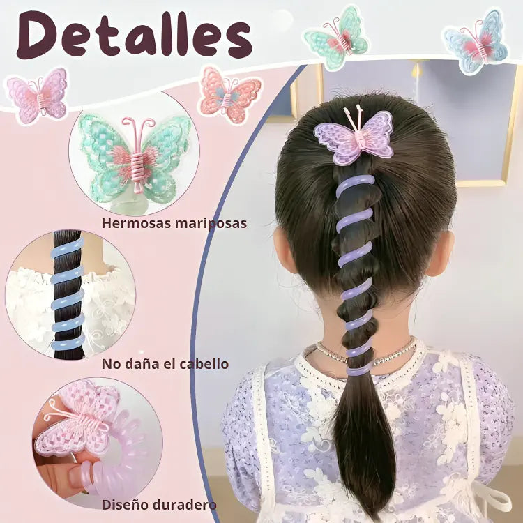 Mariposas Mágicas | 5 pares, 5 colores... una sonrisa cada día